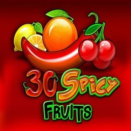 30 Spicy Fruits game by Amusnet Interactive – logo hosted on SkyHills Casino
