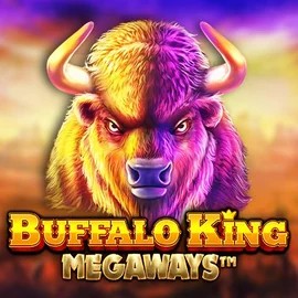 Buffalo King Megaways online game logo by Pragmatic Play on skyhillsapp.com