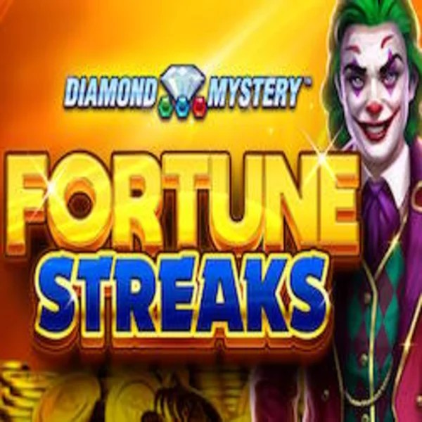 Diamond Mystery Fortune Streaks slot visual from Greentube available on skyhillsapp.com