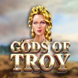 Gods of Troy logo – Slots by Red Tiger Gaming at SkyHills Casino