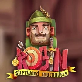 Robin Sherwood Marauders slot logo by Yggdrasil at SkyHills CasinoRobin Sherwood Marauders