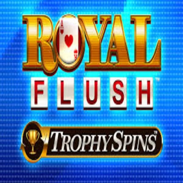 Royal Flush Trophy Spins game by Greentube – logo hosted on SkyHills Casino